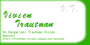 vivien trautman business card